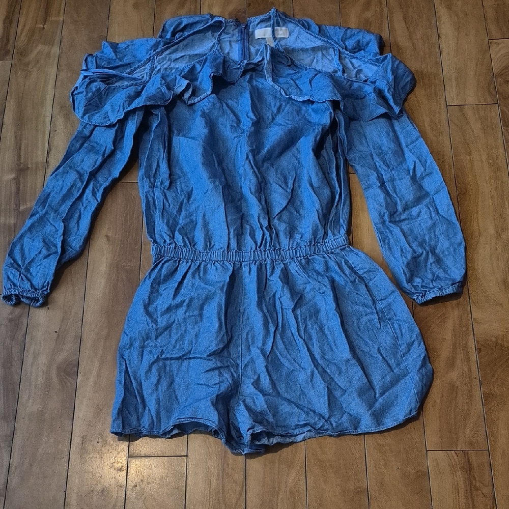 MICHAEL Michael Kors Indigo Denim Blouse
